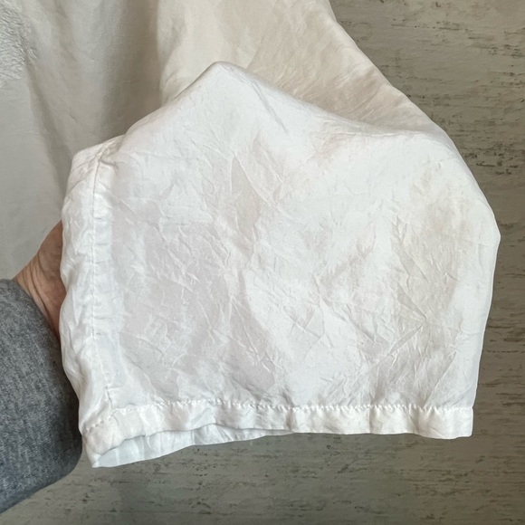Vintage Victoria's Secret 100% Silk Ivory Embroidered Sz L Top Boho Romantic - Picture 4 of 16